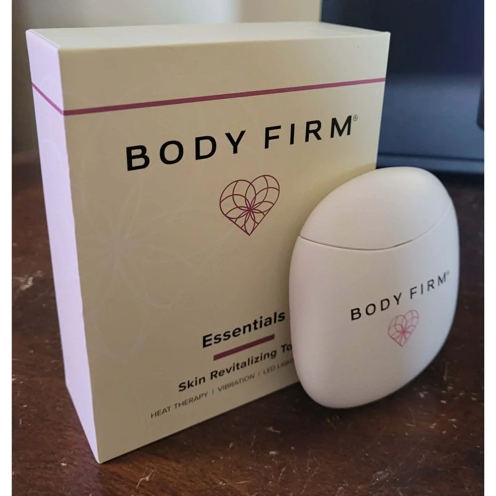 Body Firm Skin Revitalizing Tool by Crepe Erase Essentials LED Light Therapy NIB